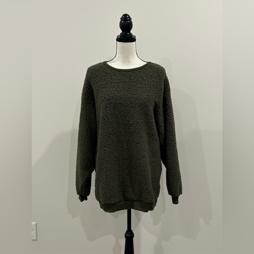 Dictionary Fleece Oversized Sweatshirt